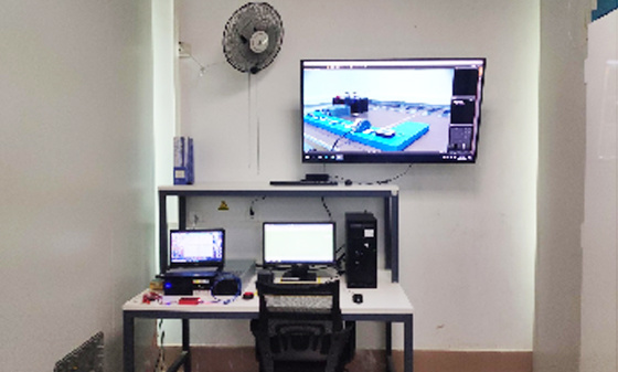 Conducted interference test