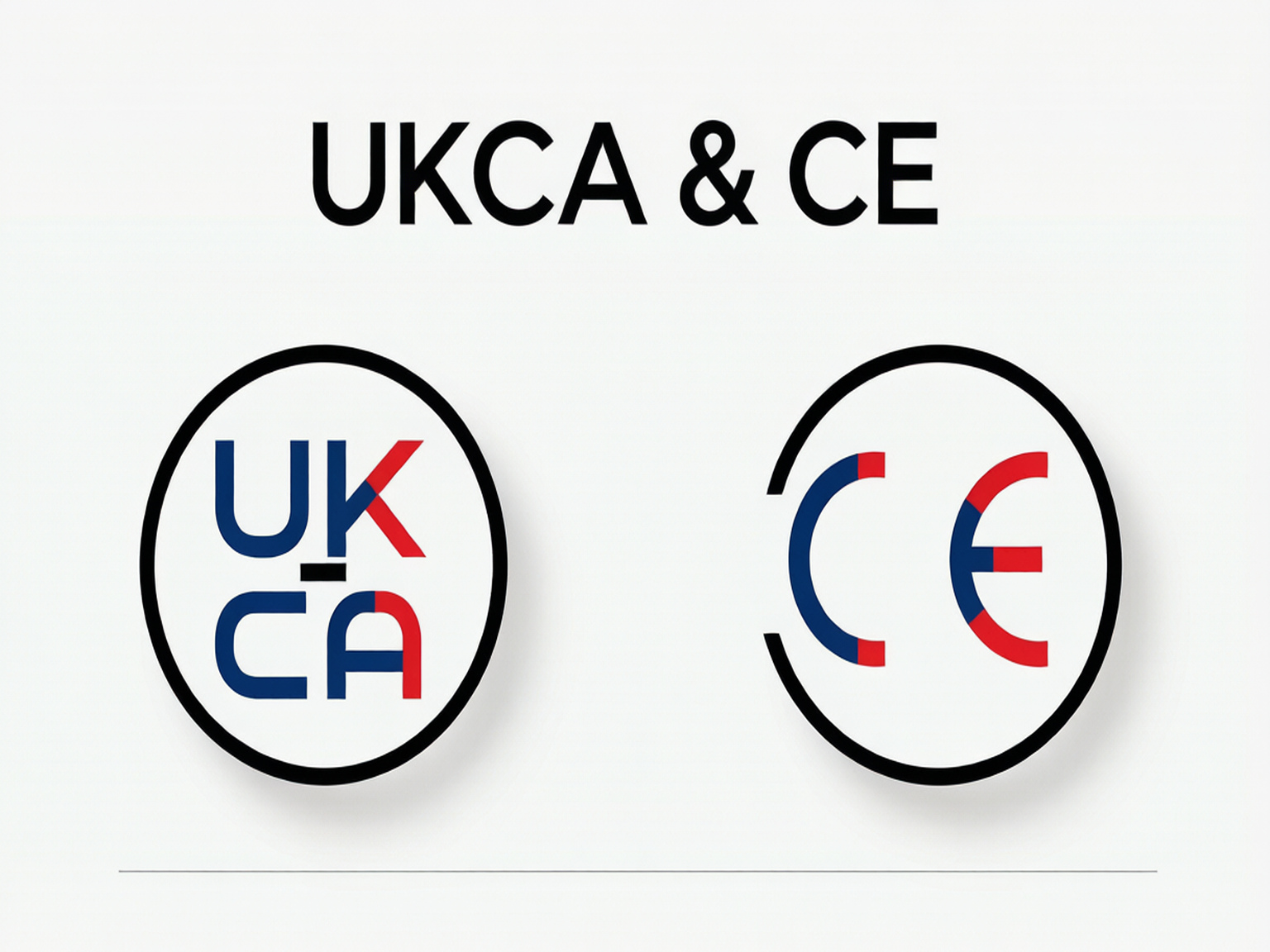 英国 UKCA 家电合规:BS EN 60335 标准与脱欧后准入变化插图 UKCA 与 CE 标识对照