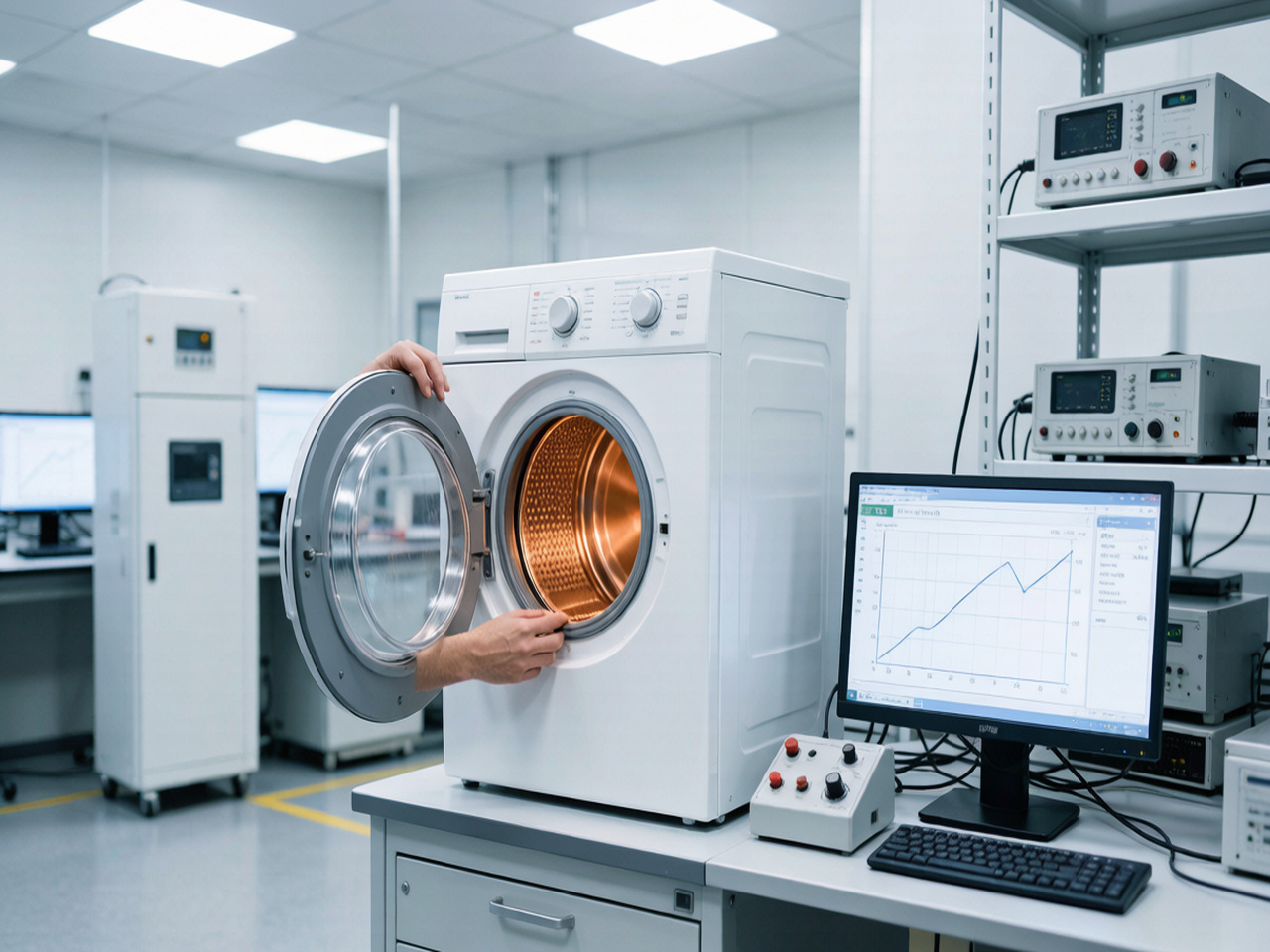 Tumble Dryer and Heated Towel Rail Safety: IEC 60335-2-43 Explained (Overheat and Timer)插图1 Dryer overheat and locked-rotor test